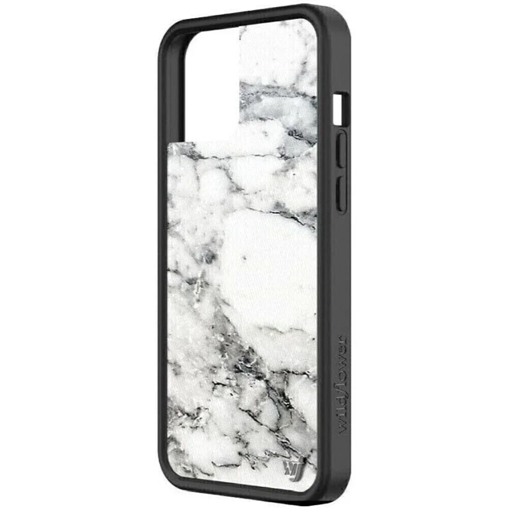 Wildflower Case iPhone 12 Pro Max Marble 4 ft. Drop Durability